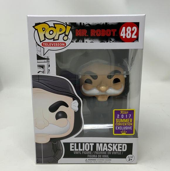 Funko Pop TV Mr Robot Elliot Masked 2017 Excl #482