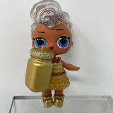 LOL Surprise Doll Clear Glitter Globe Hair Golden Glitter Outfit