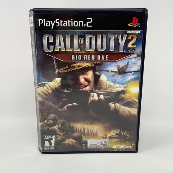 PS2 Call of Duty 2 Big Red One