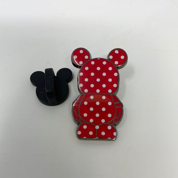 DISNEY VINYLMATION JR MICKEY MOUSE MINNIE MOUSE POLKA DOTS OFFICIAL PIN