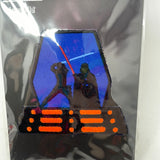 Loungefly Disney STAR WARS Darth Vader and Luke Skywalker Iron On Embroidered Patch 3"