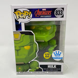 Funko Pop! Marvel Avengers Mech Strike Glow In The Dark Funko.com Exclusive Hulk 833