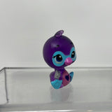 HATCHIMALS COLLEGGTIBLES  SEASON 4  Swanling DARK PURPLE SWAN Figure