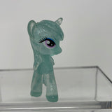 My Little Pony FiM Blind Crystal Mini 2" Transparent Glitter Diamond Mint Figure MLP