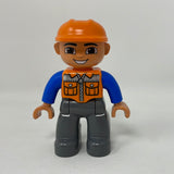 Lego Duplo MINIFIG worker My First Construction Site MINI FIGURE