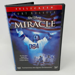 DVD Disney Miracle Full Screen