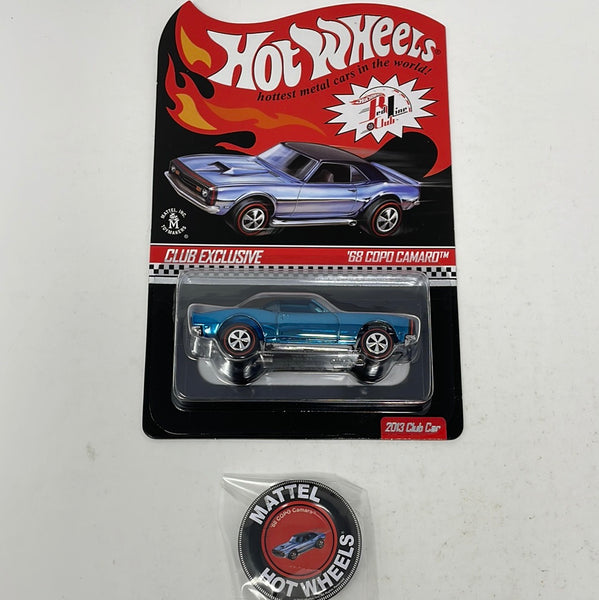 Hot Wheels Red Line Club RLC '68 Copo Camaro Blue 2387/4000