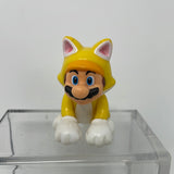 World of Nintendo Cat Mario 2.5" Figure Super Mario Bros 2016 Yellow Jakks