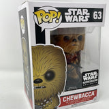 Funko Pop! Star Wars Smugglers Bounty Exclusive Flocked Chewbacca 63