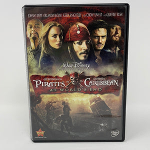 DVD Pirates of the Caribbean At World's End