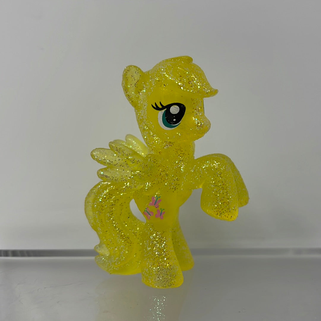 Hasbro My Little Pony Mini Figure Clear Glitter Fluttershy MLP G4 –  shophobbymall