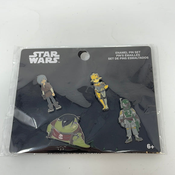 Star Wars Enamel Pin Set Disney Funko 2022