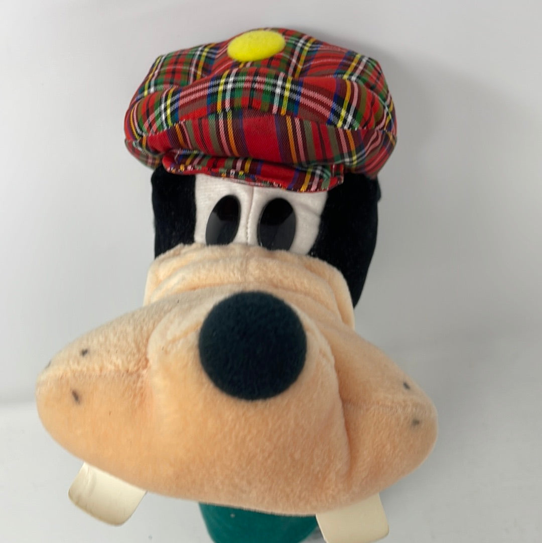 Vintage Golf Club Goofy Golf Club Cover Plush 3D Disney Store authentic