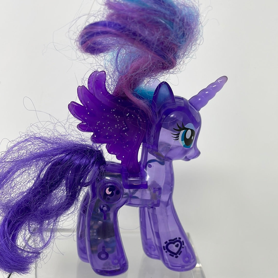 2016 Hasbro My Little Pony G4 PRINCESS LUNA MOON Purple Light Up Spark –  shophobbymall