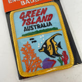 Vtg GREEN ISLAND (National Park / Great Barrier Reef) Australia Patch