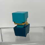 Mojang Minecraft Minecart Series Diamond Steve in Minecart Mini Figure Loose 1"