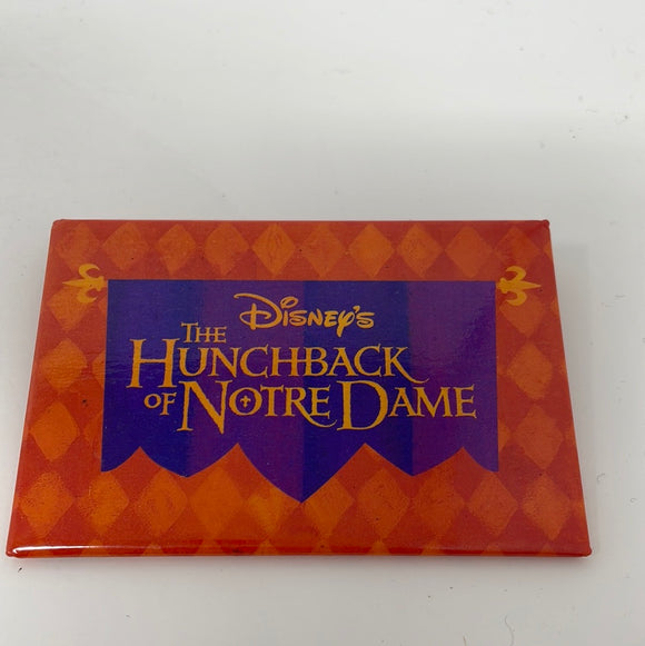 Disney The Hunchback of Notre Dame Promo Pin Collectible Button Pinback