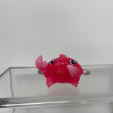 Tiny Red Crab  Hatchimals Colleggtibles Glittering Wings Clawful Pink Claws