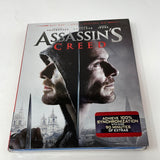 Blu-Ray + DVD + Digital HD Assassin’s Creed (Sealed)