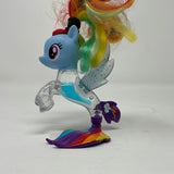 My Little Pony MLP G4 Sea Pony Transparent Liquid Rainbow Dash