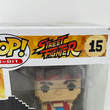 Funko Pop 8-Bit Street Fighter GameStop Exclusive Ryu 15