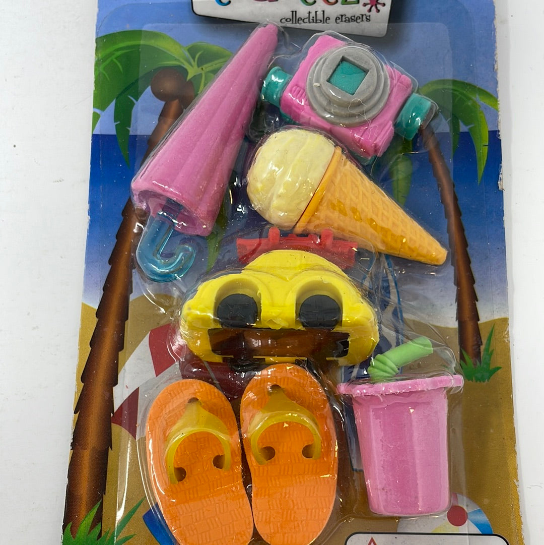 Eraseez Collectible Erasers Beach Series 1 – shophobbymall