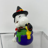 Vintage Snoopy PVC Halloween Woodstock Charles Schultz peanuts toy figure