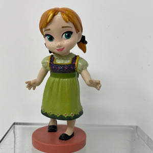 Disney Animators Collection 3" Princess Anna Frozen Toddler Figure Model Toy