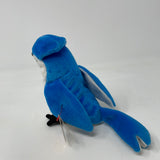 Ty Rocket The Blue Jay Beanie Baby Plush Toy