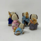 Calico Critters/sylvanian Families Beagle Dog Family Of 5