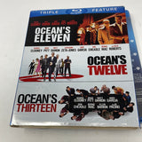 Blu-Ray Ocean’s Eleven, Ocean’s Twelve, Ocean’s Thirteen Triple Feature (Sealed)