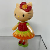 2014 Sanrio Hello Kitty Sunflower 2.5" Mini Figure Doll Blip Toys