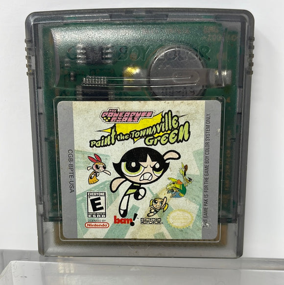 Gameboy Color The Powerpuff Girls: Paint the Townsville Green