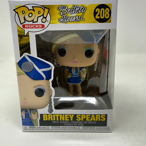 Funko Pop Rocks Britney Spears #208