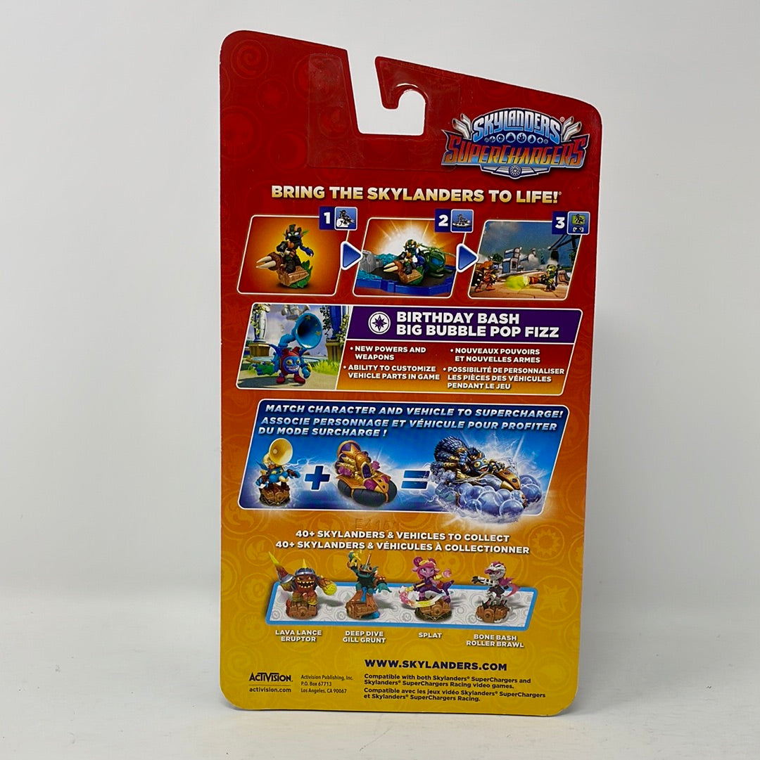 Skylanders SuperChargers Big Bubble Pop Fizz (Birthday Bash) CIB –  shophobbymall