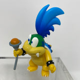 World Nintendo Jakks Pacific Super Mario Larry Koopa 2.5" Action Figure W Staff