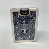 Vintage Hoyle Pinochle Playing Cards Blue Nevada Finish Hoyle Stamp Sealed 1211