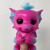 WowWee Fingerlings - Glitter Dragon - Sandy (Pink & Blue) - Used