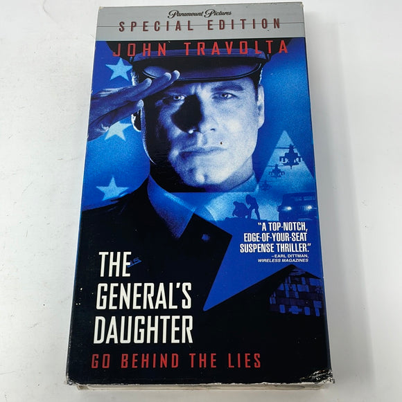 VHS Special Edition The General's Daughter Go Behind The Lies