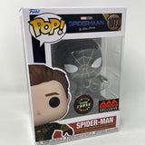 Funko Pop! Marvel Studios Spider-Man No Way Home Black Suit Spider-Man AAA Anime Exclusive Limited Edition Glow Chase 1073