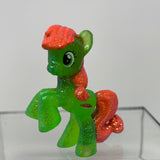 Hasbro My Little Pony G4 Mini Pony Figure Clear Glitter Apple Pie MLP