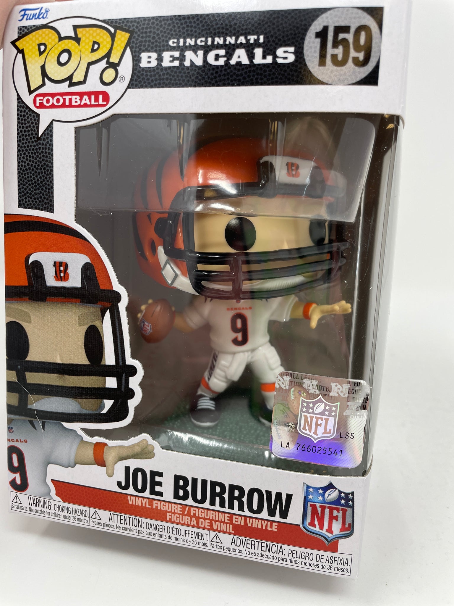 Joe Burrow Cincinnati Bengals Funko Pop #159