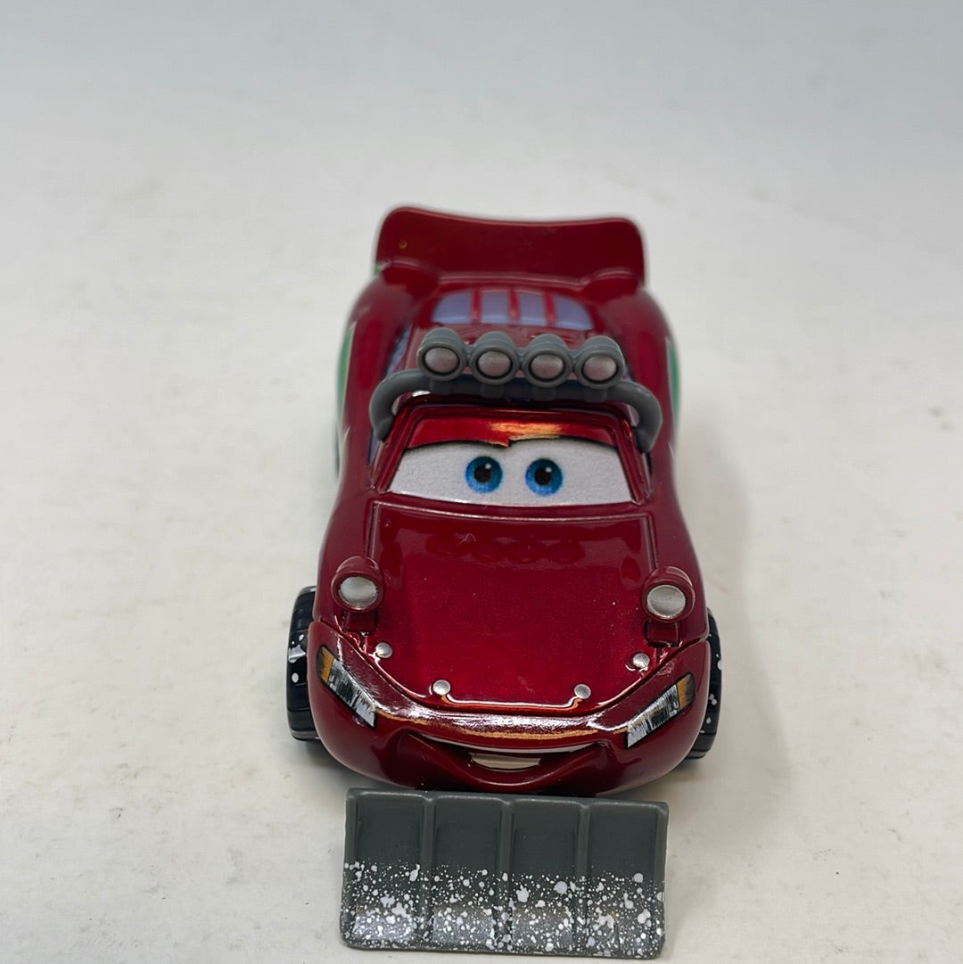 Disney Pixar CARS 1:64 Diecast Loose Holiday Lightning McQueen Snowplo –  shophobbymall