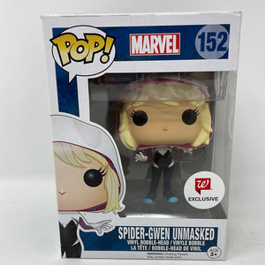 Funko Pop! Marvel Walgreens Exclusive Spider-Gwen Unmasked 152