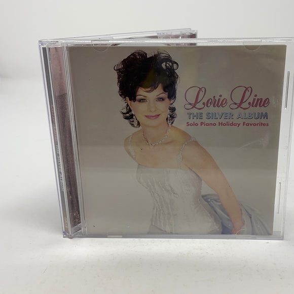 CD Lorie Line The Silver Album Solo Piano Holiday Favorites