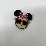 Disney Pin Minnie Mouse Pin Emoji Blitz Wearing Sunglasses