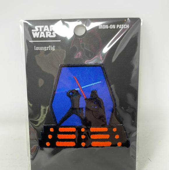 Loungefly Disney STAR WARS Darth Vader and Luke Skywalker Iron On Embroidered Patch 3
