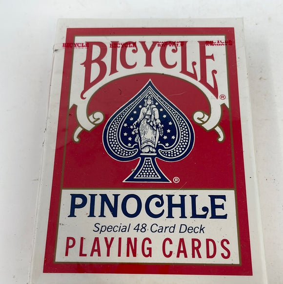 Bicycle Pinochle Special 48-Card Deck Red Playing Cards - NEW