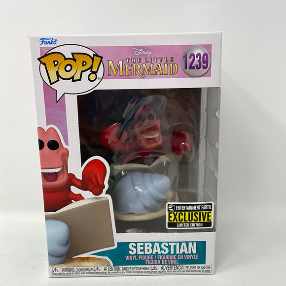 Funko Pop! Disney The Little Mermaid Sebastian Entertainment Earth Exclusive 1239