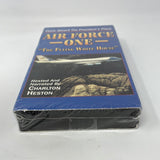 VHS Come Aboard The President’s Plane Air Force One “The Flying White House” Hosted and Narrated By Charlton Heston Sealed